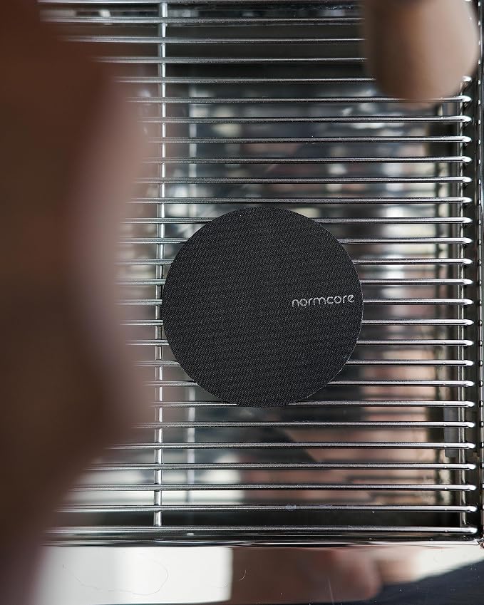 Normcore 58.5mm Puck Screen - 316 Stainless Steel with Titanium PVD Coating - Lower Shower Screen - Contact Screen - Reusable Metal Filter for Espresso Portafilter - 1.7mm Thickness 100 Micron Mesh