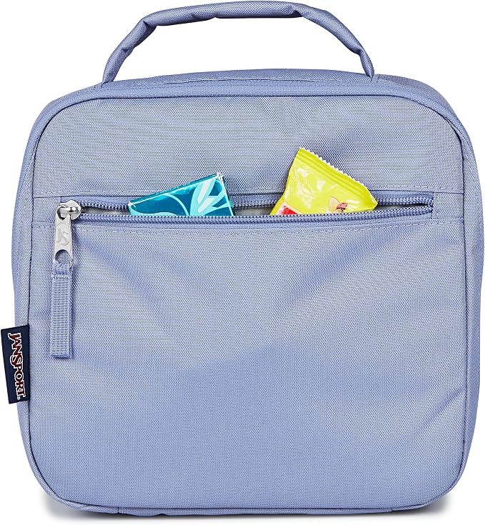 JanSport Lunch Break Insulated Cooler Bag - Leakproof Picnic Tote, Lavender Ash
