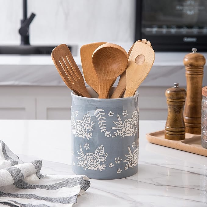 Utensil Holder Kitchen Utensil Holder Utensil Holders for Kitchen Counter Utensil Caddy Utensil Crock
