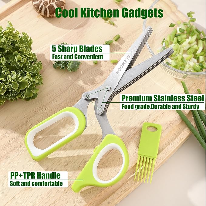 Heavy Duty Poultry Shears Kitchen for Chicken Meat Burgundy,2pc set