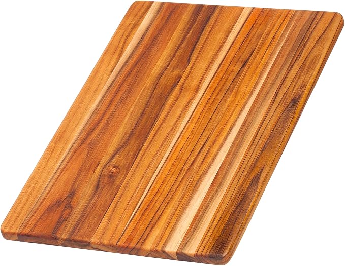 Teakhaus Cutting Board, Wood, Brown, 40 x 28 x 1.4 cm