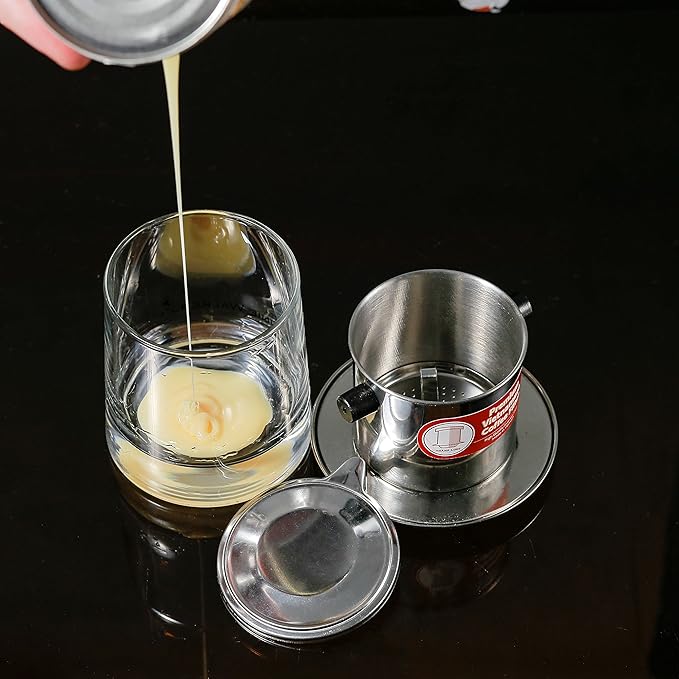 Set of 3 Vietnamese Coffee Filters Phin 11 oz- Large, Gravity