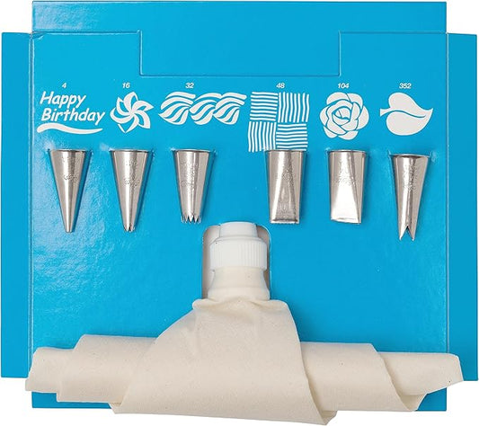 Ateco 8-Piece Cake Decorating Set