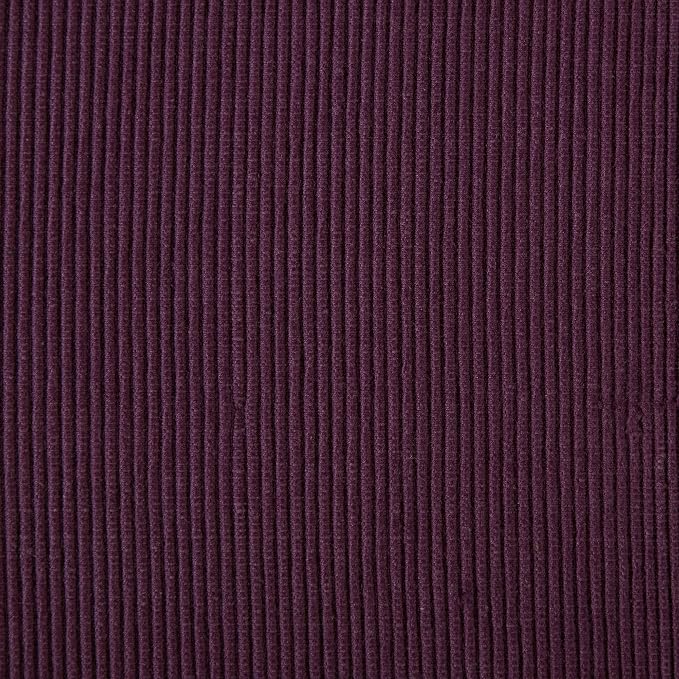 DII Ribbed, Placemat Set, Eggplant 6 Count, CAMZ33242