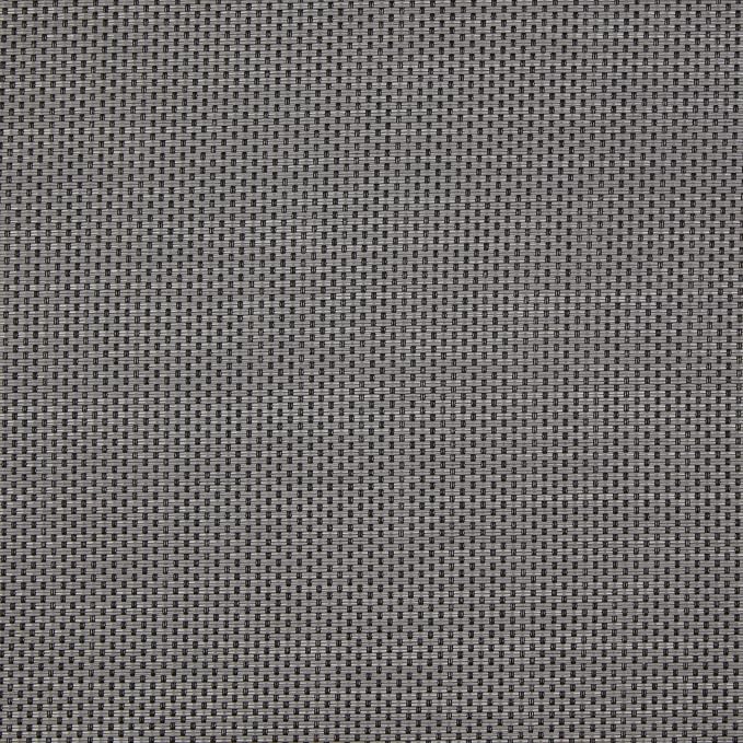 DII PVC Tabletop Collection Woven Indoor/Outdoor, Wedge Placemat Set, Gray, 6 Piece