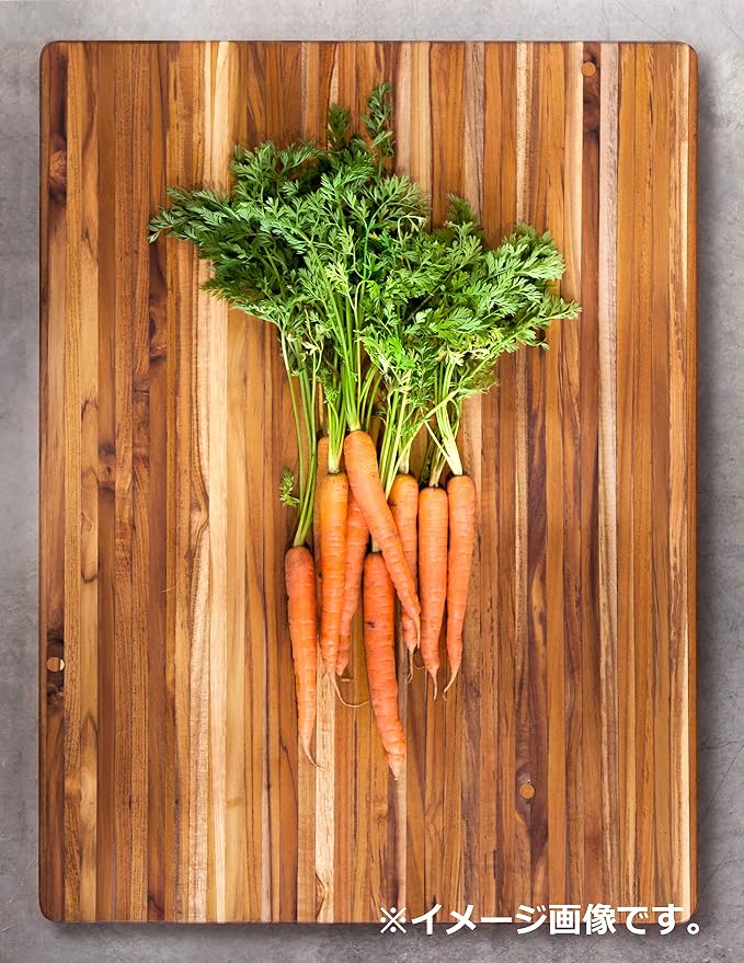 Teakhaus Cutting Board, Wood, Brown, 40 x 28 x 1.4 cm