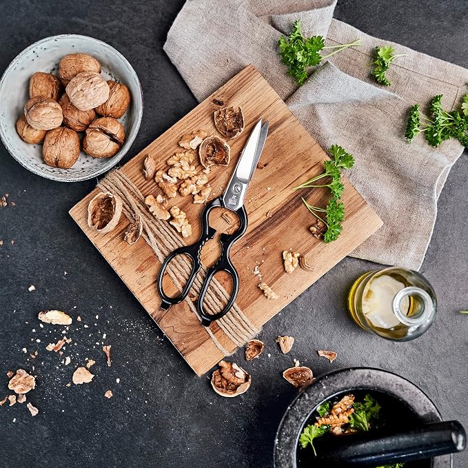 ZWILLING Forged Multi-Purpose Kitchen Shears - Black Handle
