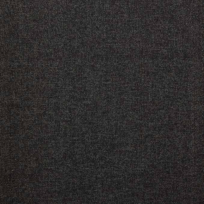 ZeeMart Burlap Style Farmhouse Table Runners 108 Inches Long, Black Rustic Woven Dining Table Runner for Everyday Use, 14x108 Inches, Black