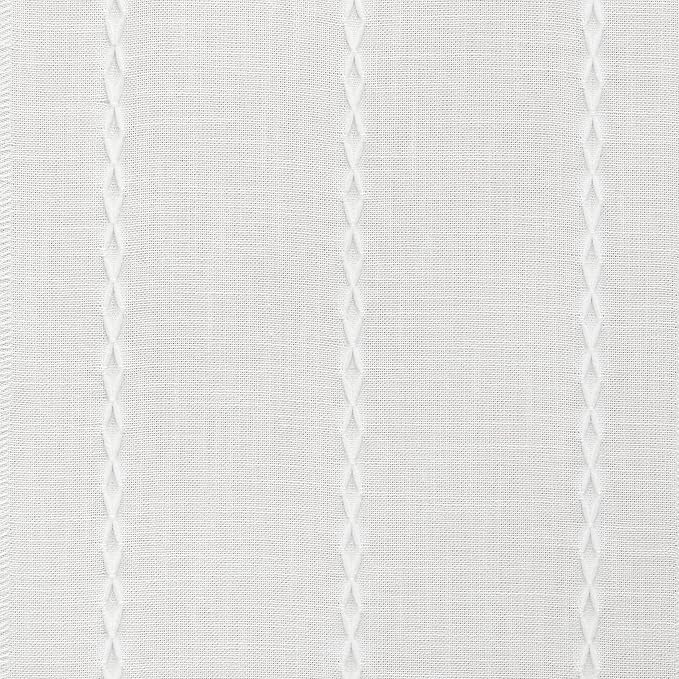 Braided Farmhouse Table Runner, Braided White 13x90 Inch, Cotton Linen Table Runners 90 Inches Long, Embroidered Striped White Boho Table Runner Rustic Home Decor