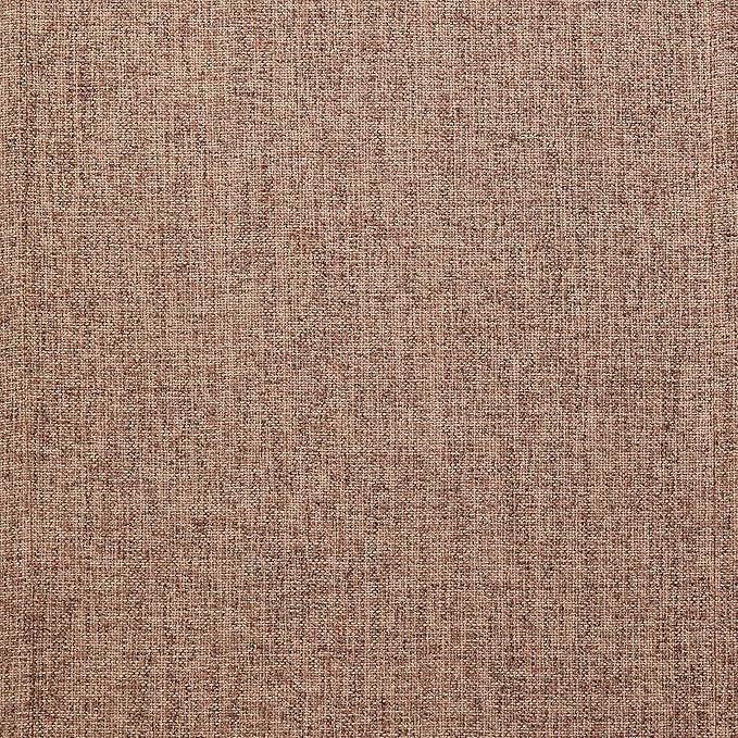 ZeeMart Burlap Style Farmhouse Table Runners 36 Inches Long, Brown Rustic Woven Coffee Table Runner for Everyday Use, 14x36 Inches, Brown